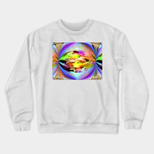 Abstract Circle Crewneck Sweatshirt